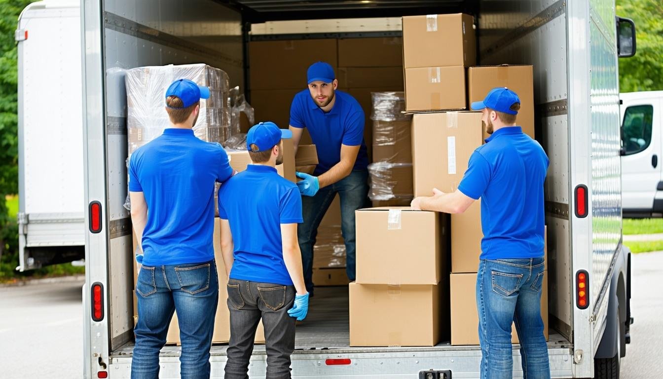RIC Packers and Movers Truck